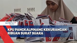 KPU Pangkalpinang Kekurangan Ribuan Surat Suara [upl. by Dewitt]