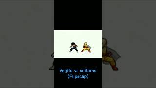 Vegito vs saitama flipaclip version [upl. by Odella]