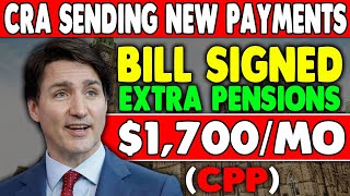 CRA Start Sending Total 1700MO Extra In Pensions  New CPP Update 2024 [upl. by Onek]