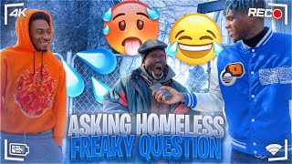 WHATS THE FREAKIEST THING YOU DID HOMELESS 😩⁉️ Part 2 EXTREMELY FUNNY😂 [upl. by Attenehs535]