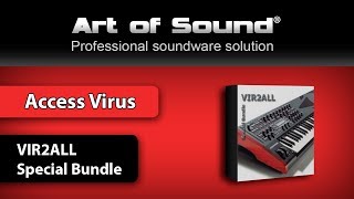 Access Virus BCTDMTITI2  VIR2ALL  Special Bundle Art of Sound Czech Republic [upl. by Hsetim]