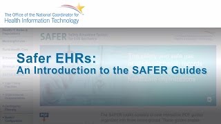 SAFER Guides for EHRs [upl. by Almat]