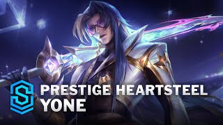 Prestige Heartsteel Yone Skin Spotlight  League of Legends [upl. by Chapel490]