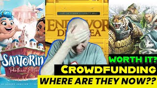 Crowdfunding HYPE Check  WHERE ARE THEY NOW Reviewing APRIL 2023s quotBiggestquot Games [upl. by Reiner]