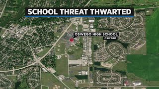 Oswego High School student charged with making violent threats [upl. by Edmund]