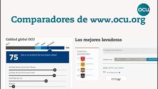 Cómo hacemos los comparadores de OCU [upl. by Eemla]