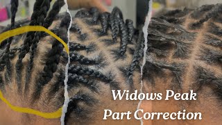 Widows Peak Parting [upl. by Ardussi]