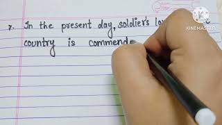 10 lines essay on patriotism  essay on patriotism [upl. by Josepha574]