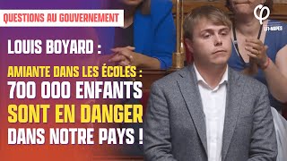 Amiante  la réponse de l’Etat c’est l’omerta   Louis Boyard [upl. by Adnema]