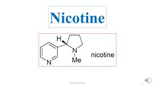 Nicotine Alkaloid Properties Uses Structure determination Synthesis [upl. by Jacqui]