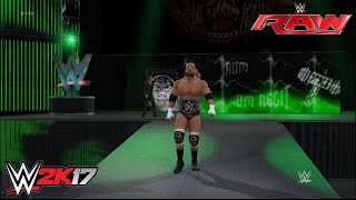 WWE 2K17  Triple H vs Dolph Ziggler  PS4 Gameplay [upl. by Ycinuq122]