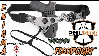 The PHLSTER Enigma Floodlight 2 Holster System ITS GOOD No its REALLY GOOD  THERE WILL BE BELLY [upl. by Eardnoed776]