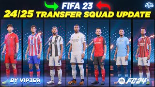 2425 Squad Update V2 For FIFA 23 New Managers  Players  Transfers  Promoted Teams [upl. by Lardner438]