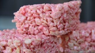 Marshmallow Rice Crispy Squares  One Pot Chef [upl. by Coretta]