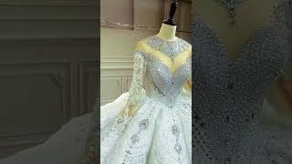 Wedding Gown♥️ trending fashion shortvideo diy [upl. by Rellia309]