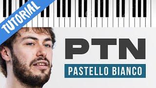 TUTORIAL Pinguini Tattici Nucleari  Pastello Bianco  Piano Tutorial con Synthesia [upl. by Niltag]