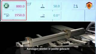 Altendorf F45 Elmo besturing Elmo IV [upl. by Novej]