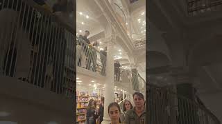 Duet song in Carturesti Book Shop Bucharest Romania songs music romanianmusic [upl. by Airrat882]