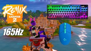 SteelSeries Apex Pro TKL ASMR 😴 Solo Gameplay 🏆 Satisfying Keyboard Fortnite 165 FPS [upl. by Annay]