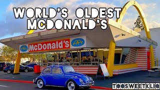 Oldest McDonalds in the World  Too Sweet Kliq Adventures [upl. by Nilyahs726]