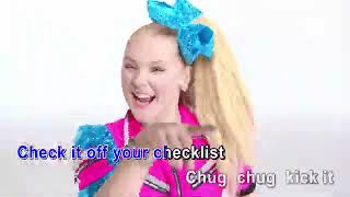 Jojo Siwa Bop Karaoke Singalong Lyrics Video Music Video [upl. by Legra162]