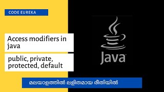 access modifiers in java malayalam  modifiers in java malayalam  malayalam  Code eureka [upl. by Fransis]