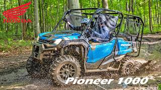 2025 Honda Pioneer 1000  lineup specs [upl. by Dj]