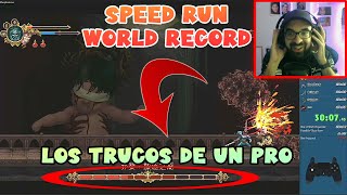 EL SPEED RUN RECORD MUNDIAL de BLASPHEMOUS con TODOS LOS JEFES y SIN GLITCHES [upl. by Eustazio]