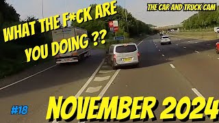 18 HGV amp Car Dash Cam Compilation 2024 NOVEMBER NEW dashcamcompilation roadrage automobile [upl. by Yrannav]