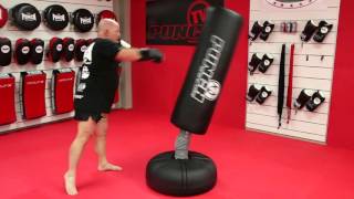 Free Standing Boxing Bag combinations  Punch Equipment® [upl. by Mastic579]