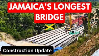 JAMAICA’S LONGEST BRIDGE The Montego Bay Bypass Construction [upl. by Lois]