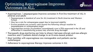 In the Know Optimized Management of Asparaginase Therapy in Acute Lymphoblastic Leukemia [upl. by Enileuqkcaj]