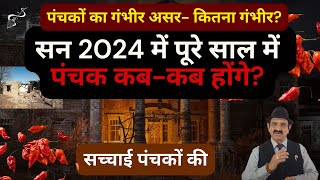 सन 2024 में पूरे साल में पंचक कब panchak in 2024पंचक के प्रकारपंचक क्या है panchak 2024 vedic [upl. by Aicenod]