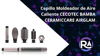 Opinión sobre el Cepillo Moldeador de Aire Caliente CECOTEC BAMBA CERAMICCARE AIRGLAM [upl. by Marina148]