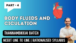 Human Circulatory System  Body Fluids and Circulation Part 4 [upl. by Freida]