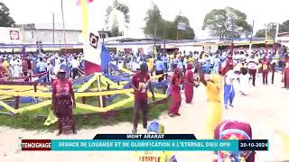 PUBLINEWS TEMOIGNAGE DU DIMANCHE 20 OCTOBRE 2024 AU MONT ARARAT DE POINTE  NOIRE [upl. by Harned]