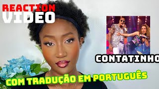 Léo Santana Anitta  Contatinho REACTION  REAÇÃO [upl. by Vatsug]