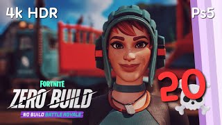 FORTNITE Zero Build Chapter 5 Season 1 SANDSHARK DRIVER Skin Showcase PS5 Gameplay 4K HDR 60 FPS [upl. by Zertnom]