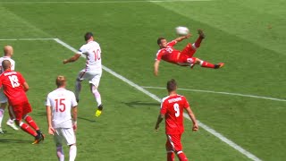 Xherdan Shaqiri CRAZY Goals [upl. by Bashemath]