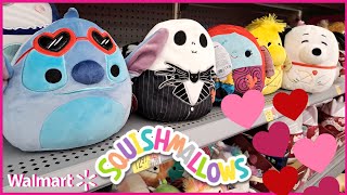 Valentines Day Squishmallows at Walmart Nightmare Before Christmas Stitch Peanuts Hello Kitty [upl. by Nolur]