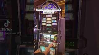 500 50 Dollar spins Double Top Dollar slots gambling casino casinos slot peppermill [upl. by Angelique]