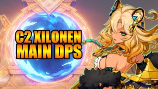 MAIN DPS C2 Xilonen Destroys the 51 Abyss [upl. by Kat]