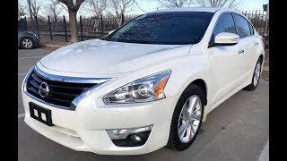 2015 Nissan Altima 25 SL  39k White [upl. by Otsuaf]