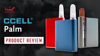 CCELL PALM Vape Battery Demo Review [upl. by Porty]