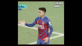 GOAL ARIF AIMAN JDT VS KL CITY FC [upl. by Nirot]