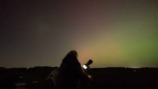 Northern Lights Oct10112024 VechtaGermany Part 4 [upl. by Chessa130]