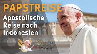 Apostolische Reise von Papst Franziskus nach Indonesien  04092024 [upl. by Ecnahs]