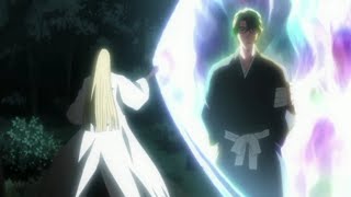 Bleach Badass Moment  Shinji just being cold to Aizen [upl. by Asehr]