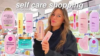 let’s go self care  hygiene shopping for essentials huge haul [upl. by Guzel]