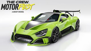 The Crew Motorfest Zenvo TSRS Customisation amp Pro Settings [upl. by Ap]